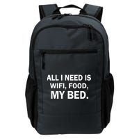 All I Need Is Wifi Food  Backpack
