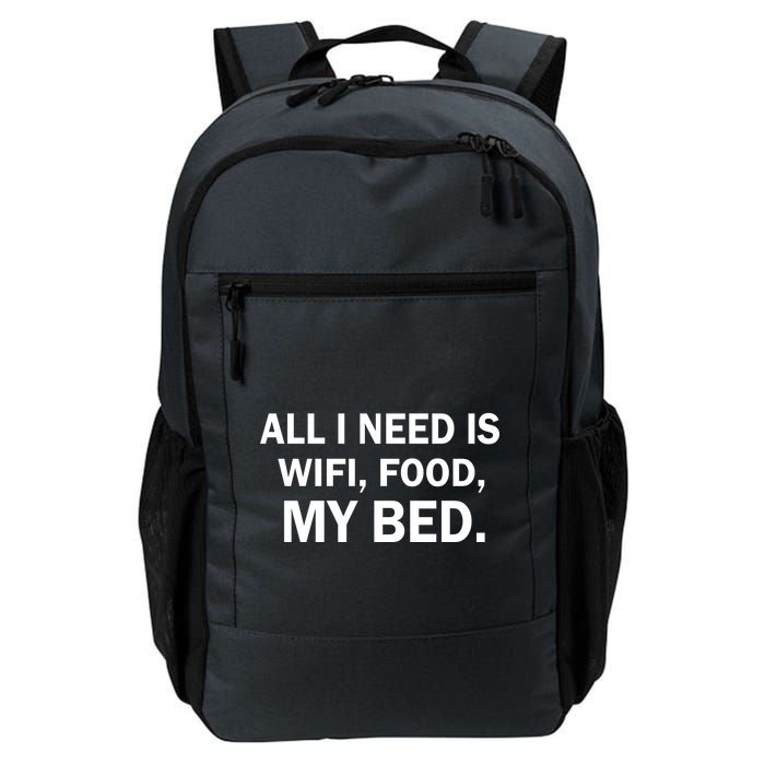 All I Need Is Wifi Food  Backpack