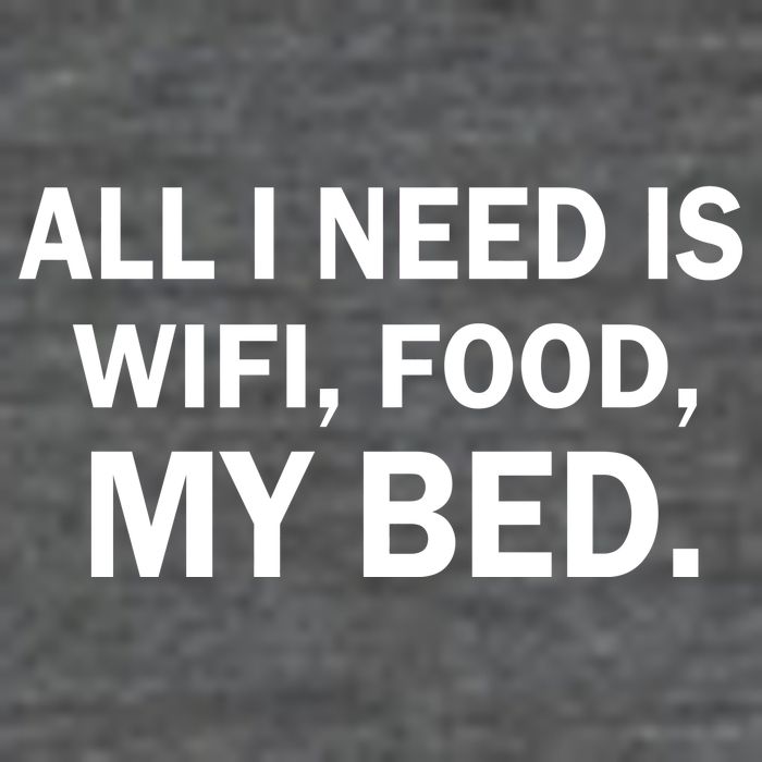 All I Need Is Wifi Food  Flatbill Hat