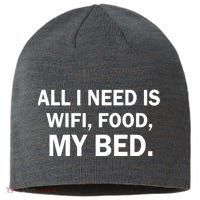 All I Need Is Wifi Food  Sustainable Beanie