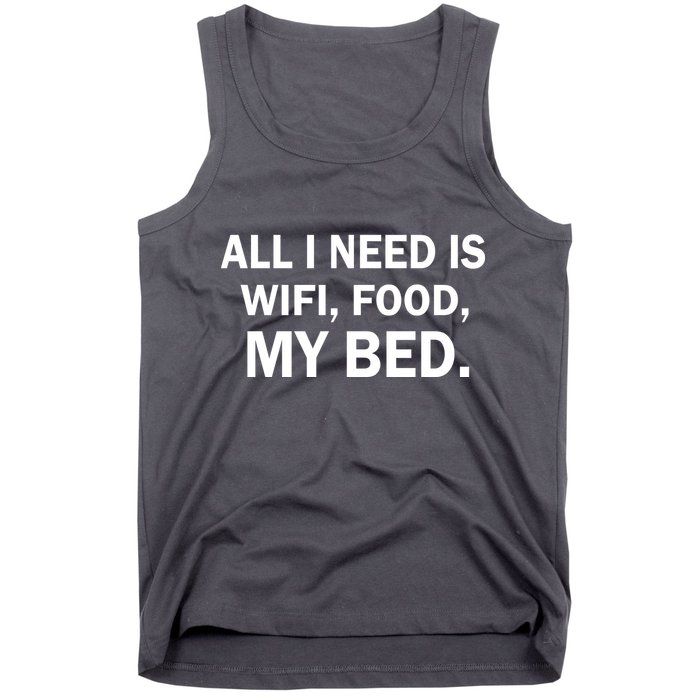 All I Need Is Wifi Food  Tank Top