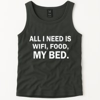 All I Need Is Wifi Food  Tank Top