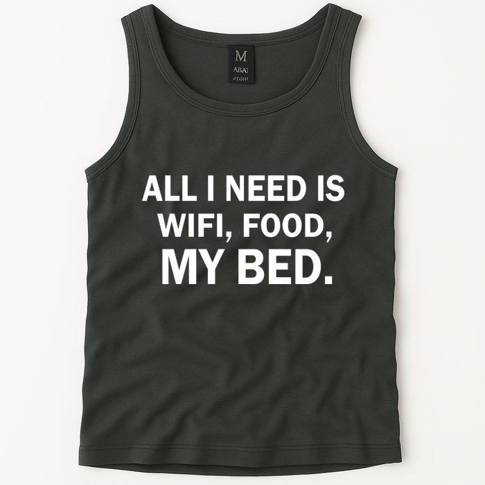 All I Need Is Wifi Food  Tank Top