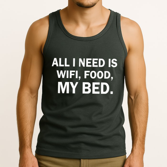 All I Need Is Wifi Food  Tank Top