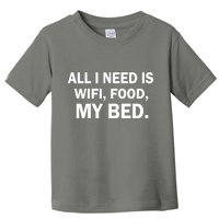 All I Need Is Wifi Food  Toddler T-Shirt
