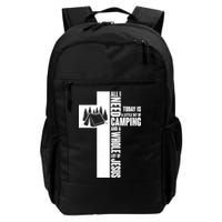 All I Need Today Is Camping And Whole Lot Of Jesus Backpack