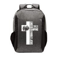 All I Need Today Is Camping And Whole Lot Of Jesus Vector Backpack