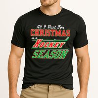 All I Want For Christmas Is A Hockey Season Cooling Performance Crew T-Shirt