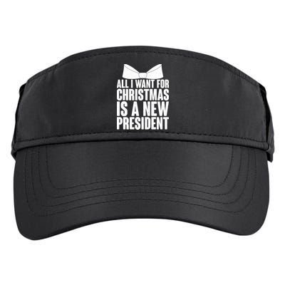 All I Want For Christmas Is A New President Adult Drive Performance Visor