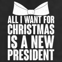 All I Want For Christmas Is A New President Adult Drive Performance Visor