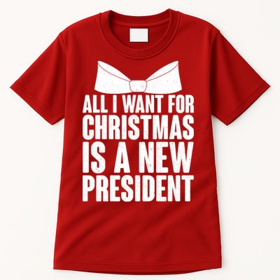 All I Want For Christmas Is A New President Tall T-Shirt