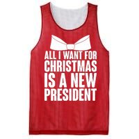 All I Want For Christmas Is A New President Mesh Reversible Basketball Jersey Tank