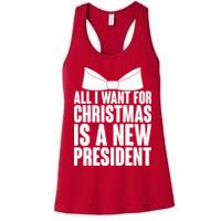 All I Want For Christmas Is A New President Womens Tank Top