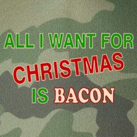 All I Want For Christmas Is Bacon Legacy Tie Dye Trucker Hat