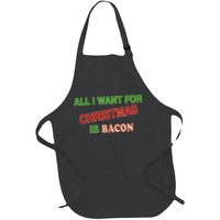 All I Want For Christmas Is Bacon Apron