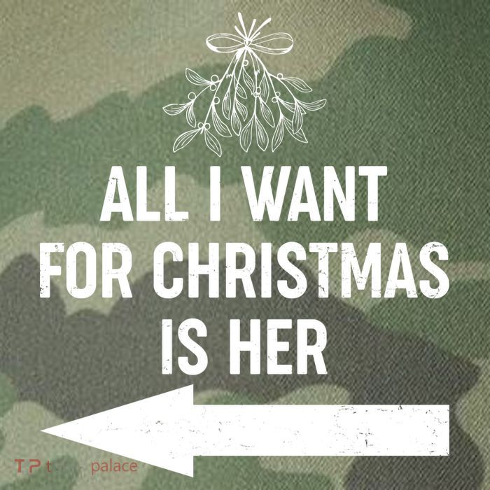 All I Want For Christmas Is Her Matching Couples Legacy Tie Dye Trucker Hat