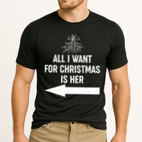 All I Want For Christmas Is Her Matching Couples Performance Shirt