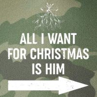 All I Want For Christmas Is Him Matching Couples Legacy Tie Dye Trucker Hat