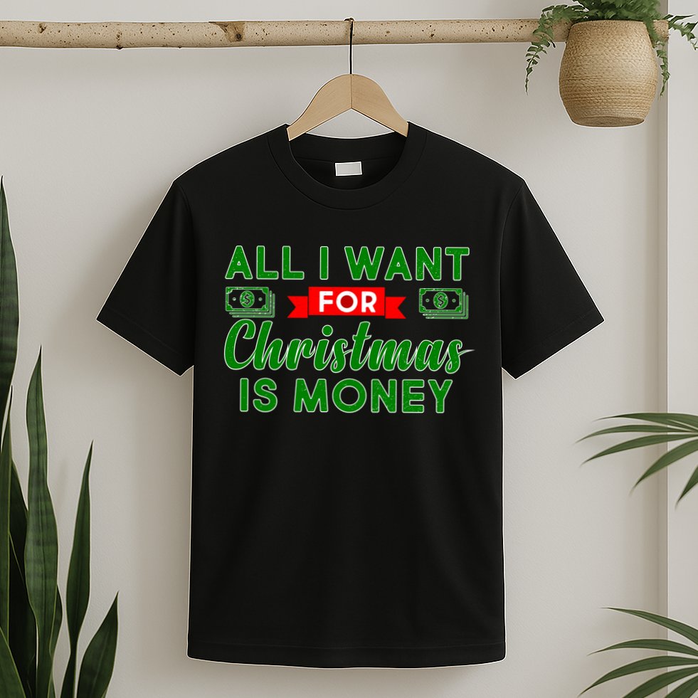 All I Want for Christmas is Money T-Shirt