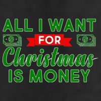 All I Want for Christmas is Money Adult Drive Performance Visor