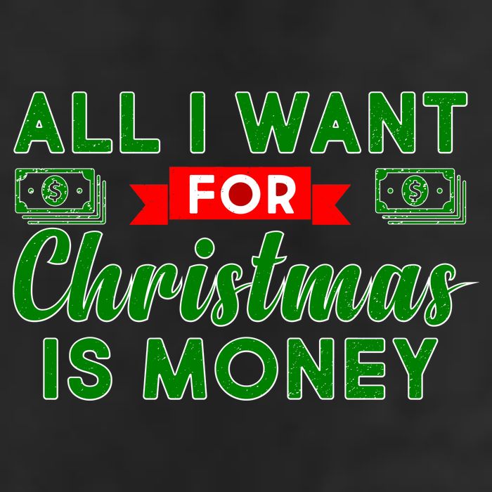 All I Want for Christmas is Money Adult Drive Performance Visor