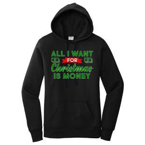 All I Want for Christmas is Money Women's Pullover Hoodie