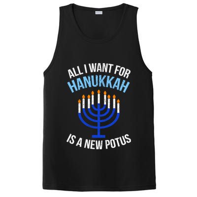 All I Want For Hanukkah Is A New Potus PosiCharge Competitor Tank