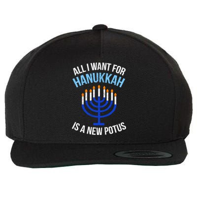 All I Want For Hanukkah Is A New Potus Wool Snapback Cap