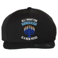 All I Want For Hanukkah Is A New Potus Wool Snapback Cap
