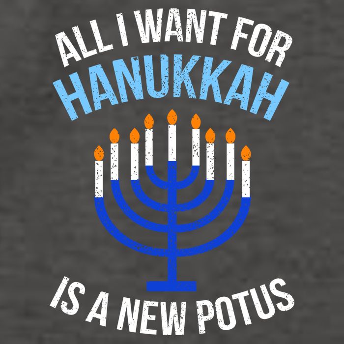 All I Want For Hanukkah Is A New Potus Vector Backpack