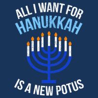 All I Want For Hanukkah Is A New Potus Cool Comfort Performance Bucket Hat