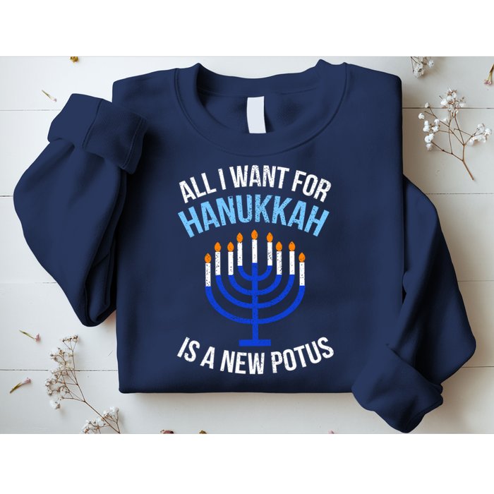 All I Want For Hanukkah Is A New Potus Sweatshirt