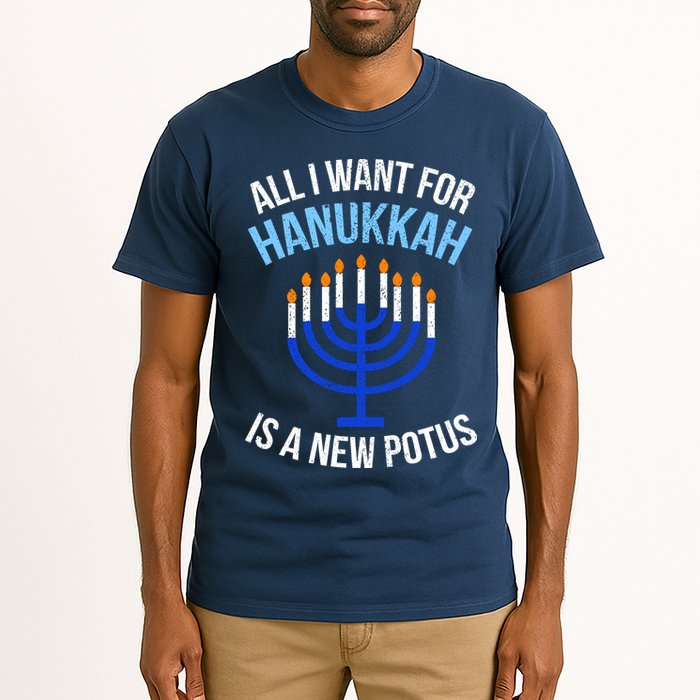 All I Want For Hanukkah Is A New Potus Tall T-Shirt