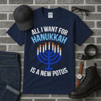 All I Want For Hanukkah Is A New Potus Tall T-Shirt
