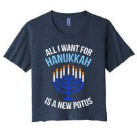 All I Want For Hanukkah Is A New Potus Crop Top