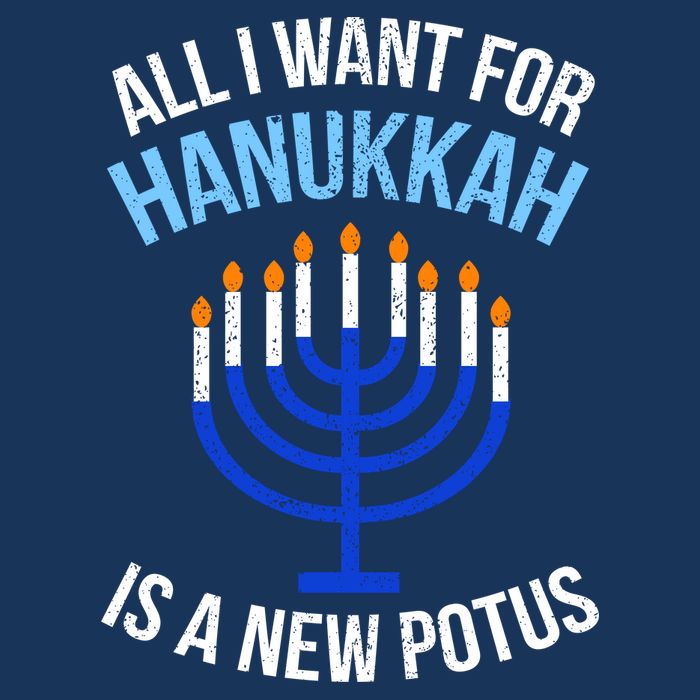 All I Want For Hanukkah Is A New Potus Kids T-Shirt