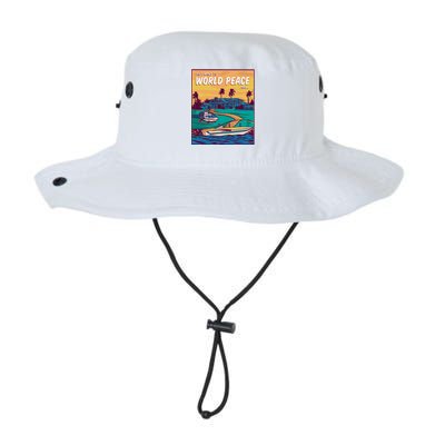 All I Want Is World Peace And Money Legacy Cool Fit Booney Bucket Hat