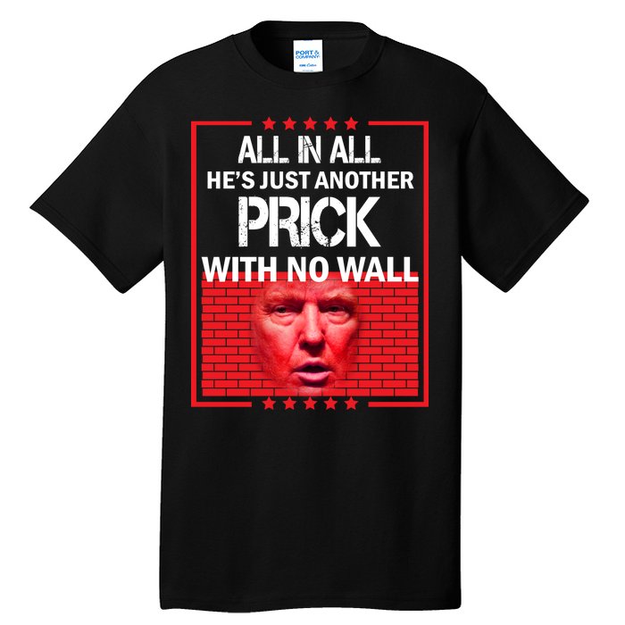 All In All He's Just Another Prick With No Wall Tall T-Shirt