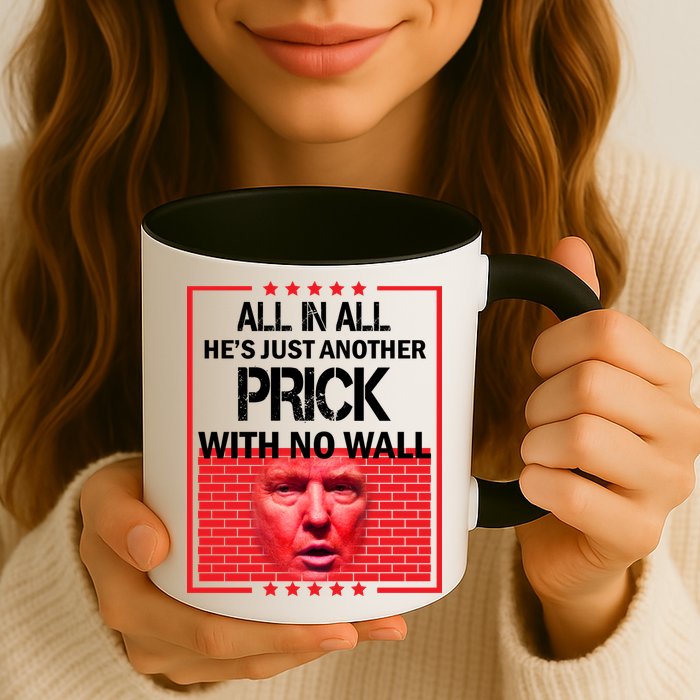 All In All He's Just Another Prick With No Wall Mug
