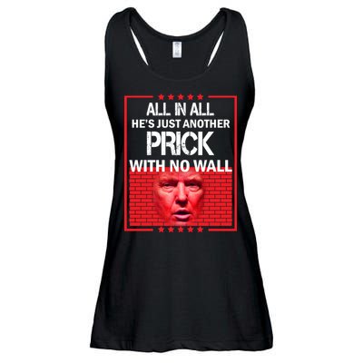 All In All He's Just Another Prick With No Wall Ladies Essential Flowy Tank