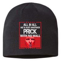 All In All He's Just Another Prick With No Wall Sustainable Beanie