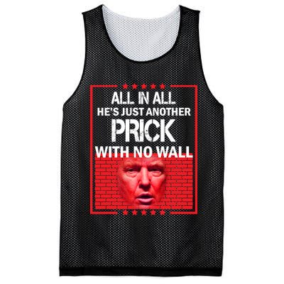 All In All He's Just Another Prick With No Wall Mesh Reversible Basketball Jersey Tank