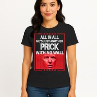 All In All He's Just Another Prick With No Wall Womens T-Shirt
