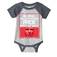 All In All He's Just Another Prick With No Wall Infant Baby Jersey Bodysuit