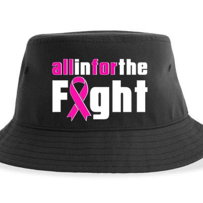 All In For The Fight Breast Cancer Awareness Sustainable Bucket Hat
