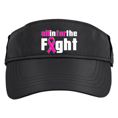 All In For The Fight Breast Cancer Awareness Adult Drive Performance Visor