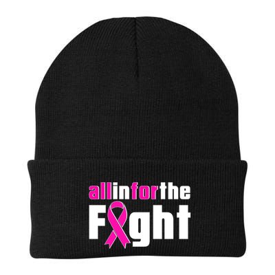 All In For The Fight Breast Cancer Awareness Beanie