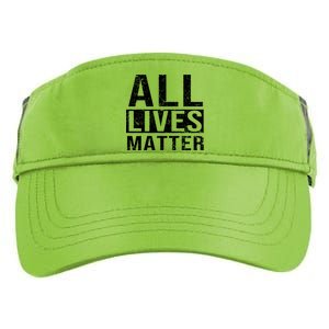 All Lives Matter Adult Drive Performance Visor