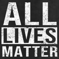 All Lives Matter 7 Panel Mesh Trucker Snapback Hat