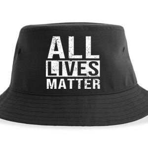 All Lives Matter Sustainable Bucket Hat